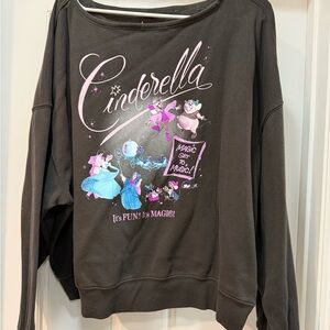 Disney Cinderella Magic Women's Sweater - Black and Purple